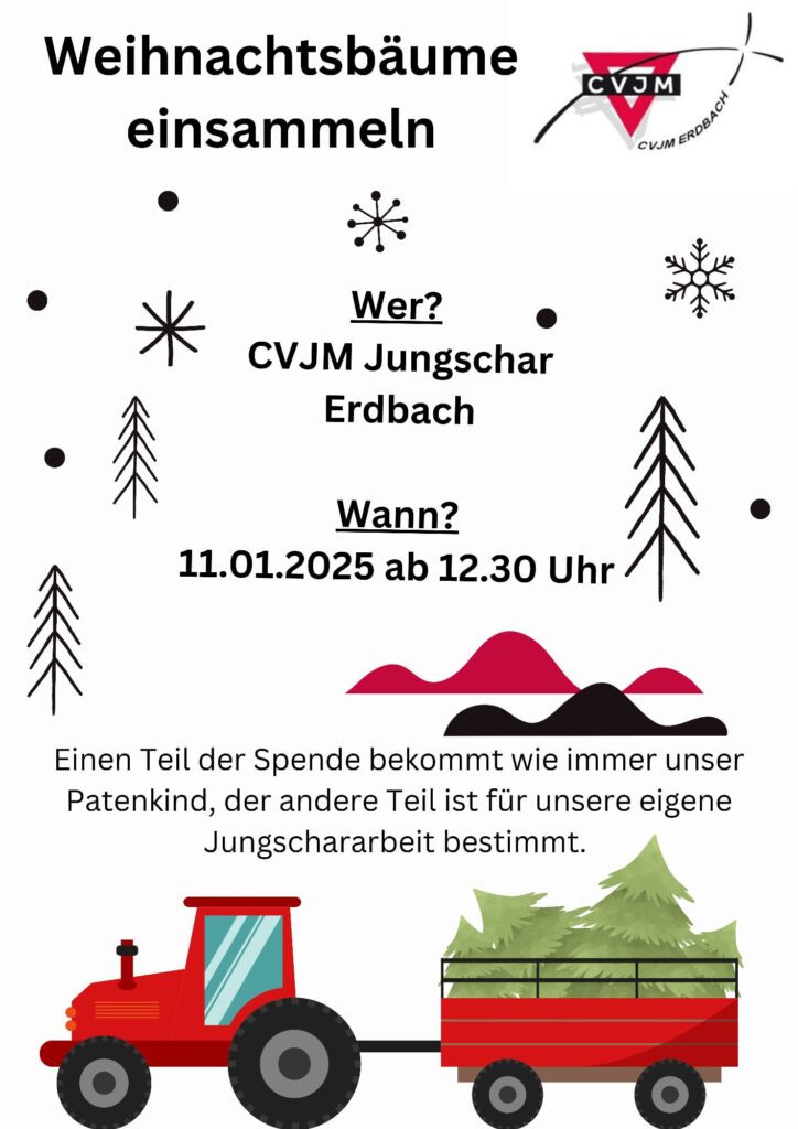 Mehr über den Artikel erfahren Weihnachtsbaum-Sammelaktion der Jungschar am 11.01.2025