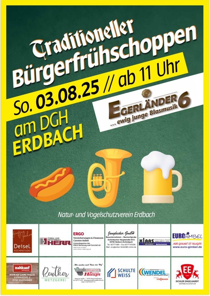 Du betrachtest gerade Bürgerfrühshoppen am 03.08.2025 ab 11 Uhr