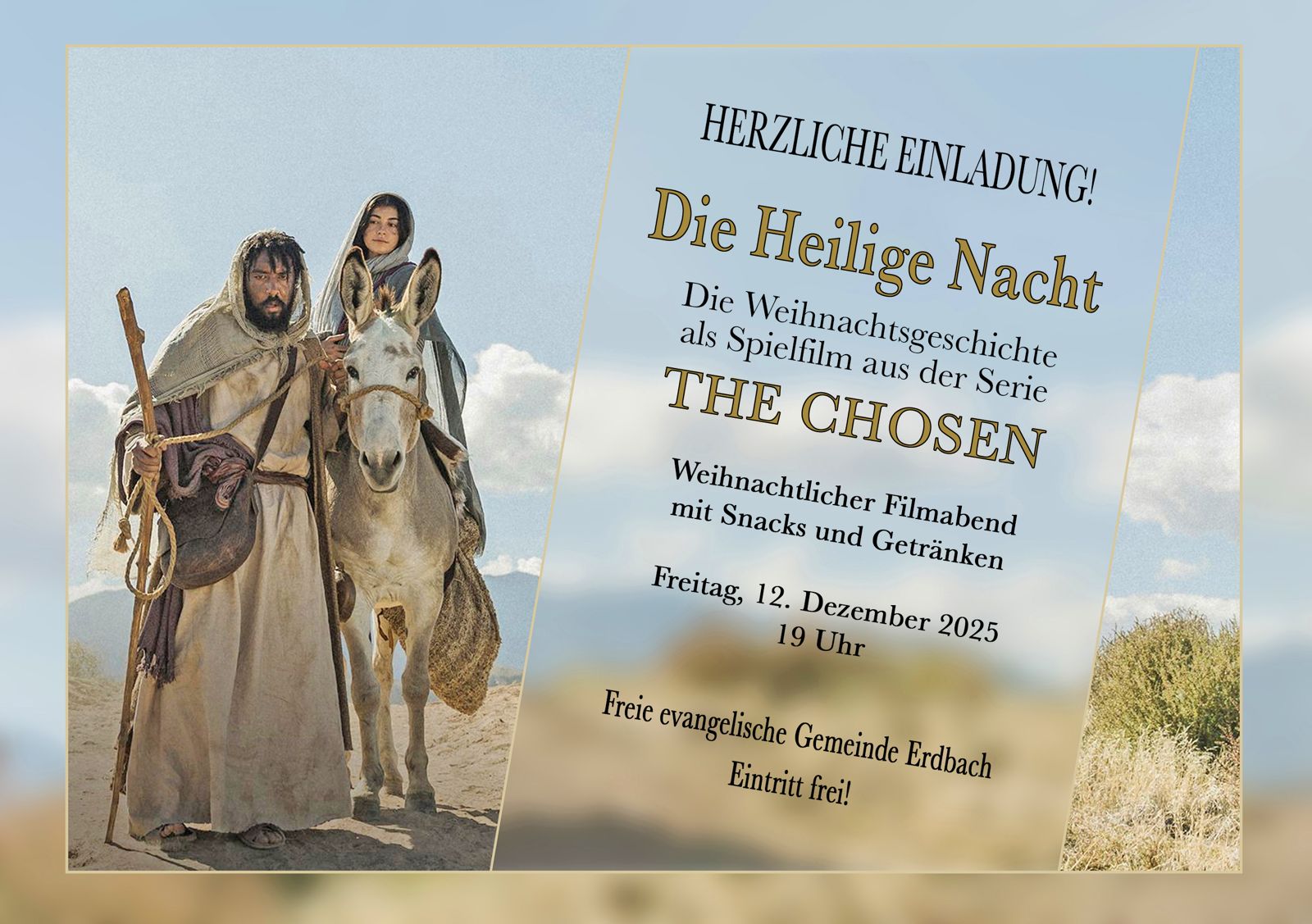 Du betrachtest gerade Weihnachtlicher Filmabend am 12.12.2025