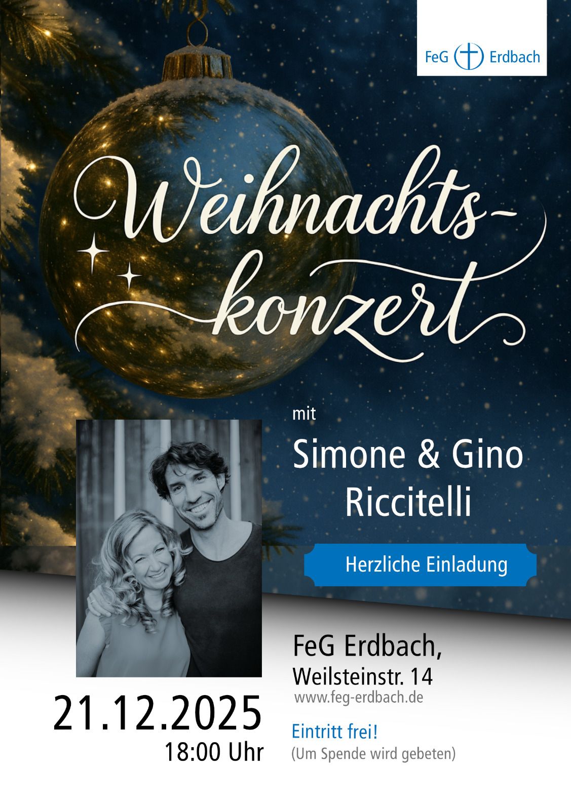 Du betrachtest gerade Weihnachtskonzert am 21.12.2025