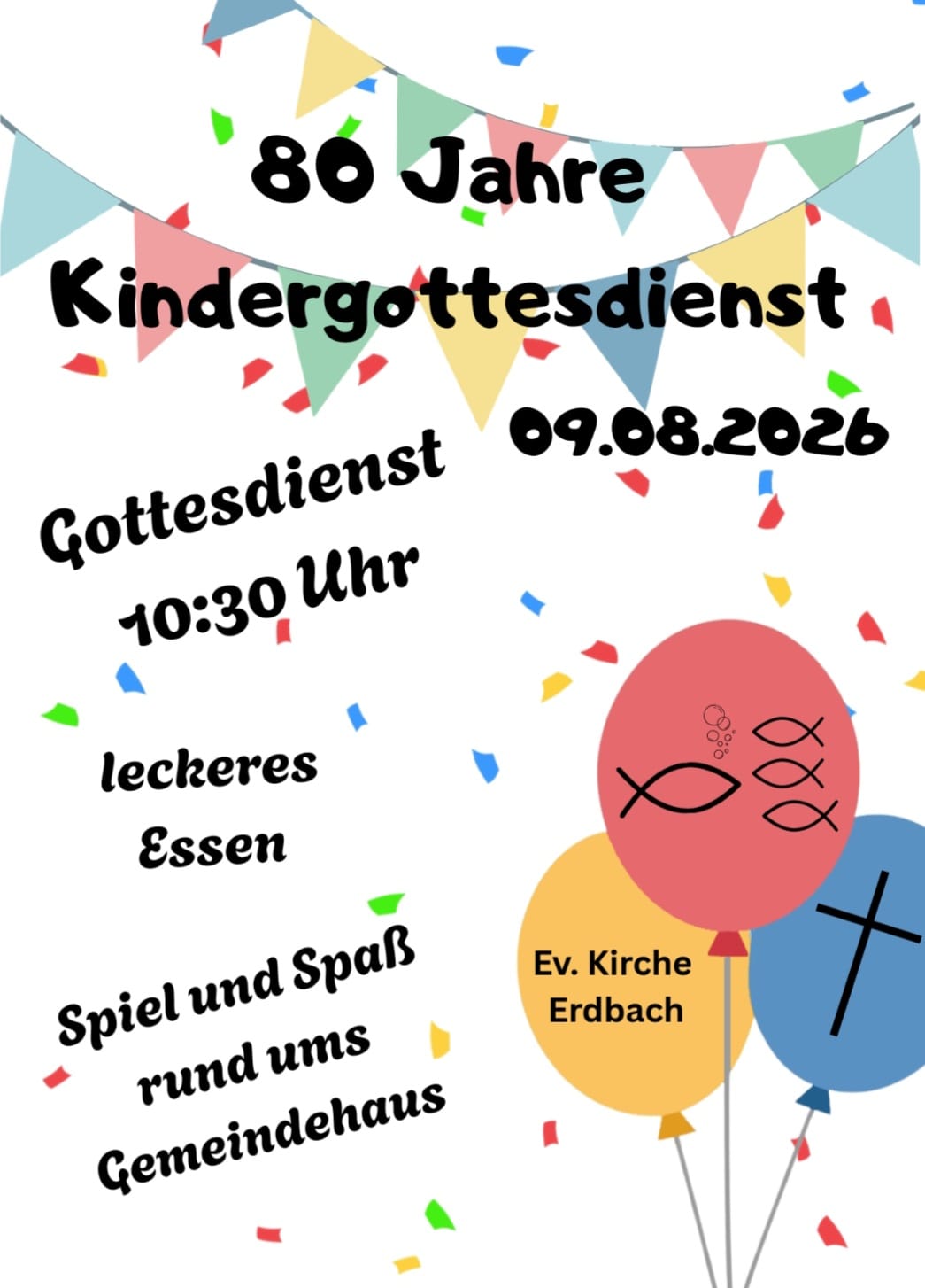 Du betrachtest gerade 80 Jahre Kindergottesdienst am 09.08.2026